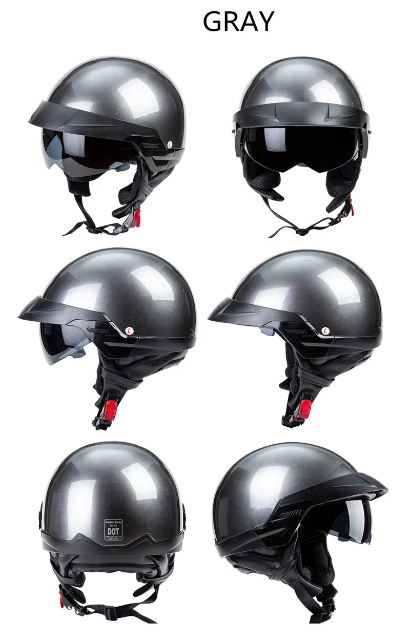 2022 Integrity Seller Harey Cruise Helmet America Convintage High Quality DOT Certification Uv Glass Helmet For Motorcycle Dot