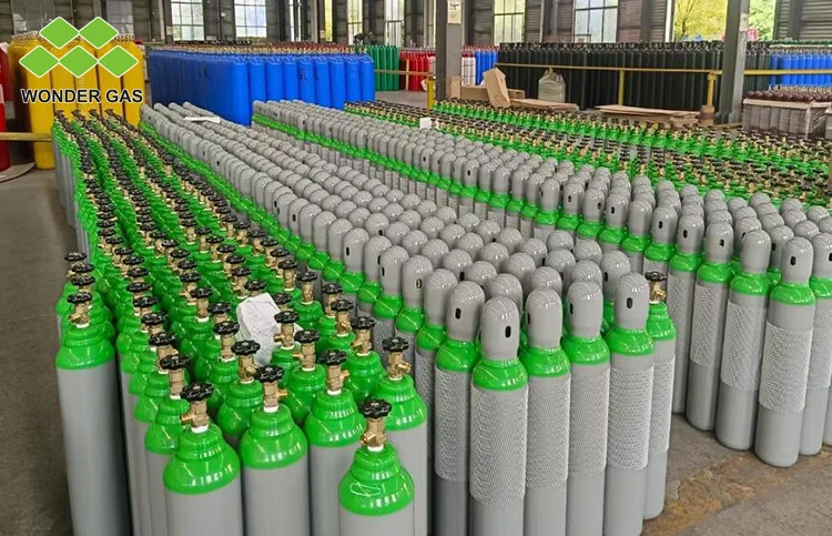 TPED 8L/10L портативный газовый баллон с аргоном пустой
