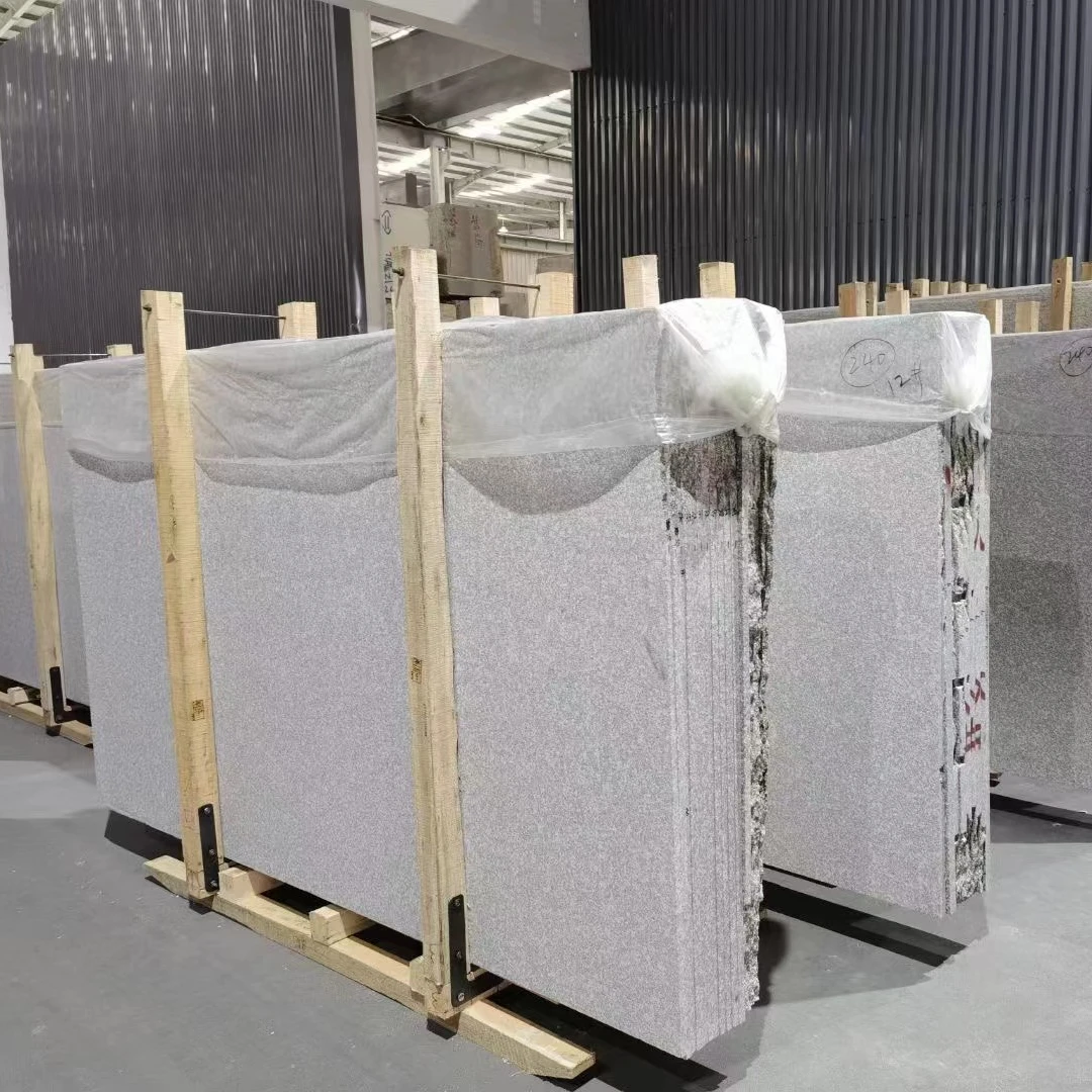 Недорогая розовая гранитная плита G636 туманная коричневая из порта Сямэнь