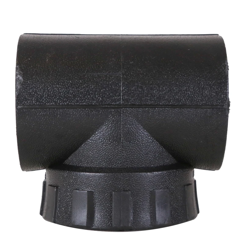 Factory Price HDPE Tube Pipe Fittings Pipe Fittings Hdpe Hot Melt Tee For Gas System