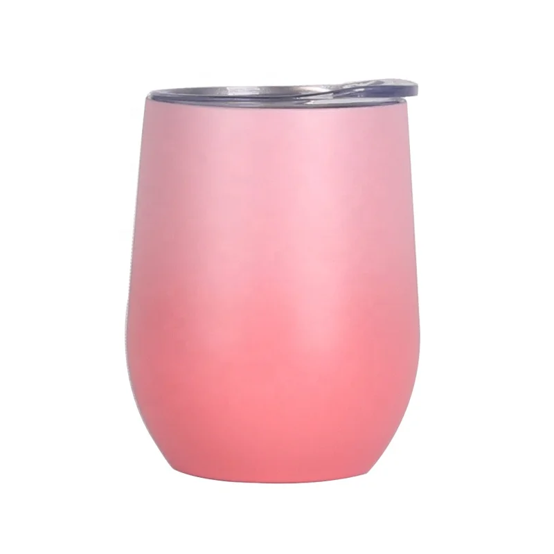 
Double Wall Tumbler Cups Vacuum Insulation Coffee Mug 304 Stainless Steel Stemless 12ozgradual change Pattern Custom Tumbler 