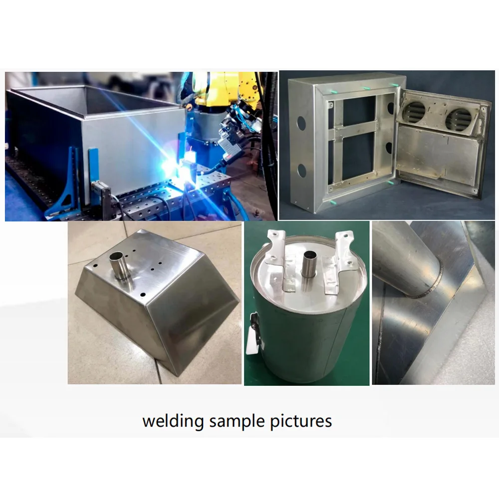 automated laser welding machine with robot arm 2000mm 1kw 2kw 3kw 6kw brass aluminum arc metal steel cobot robtoic laser welders