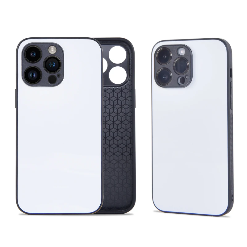 USA Warehouse Free Shipping 2d Sublimation Phone Case Blanks For Iphone 14 Pro Max Cover For Samsung Transparent White Black