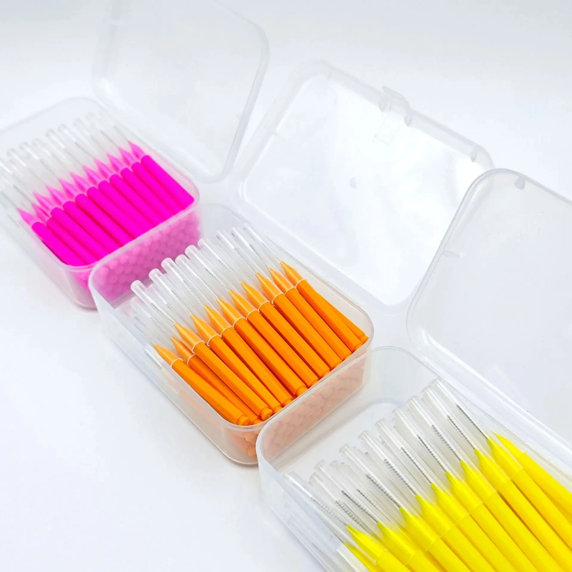 Interdental Brushes Dental Floss Teeth Brush Cleaning Toothpick Healthy for Teeth Cleaning Oral Care with Box Package