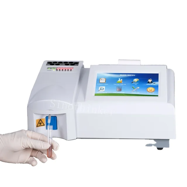 hospital biochemistry analyzer clinical instruments chemistry analyzer veterinary price blood testing machine
