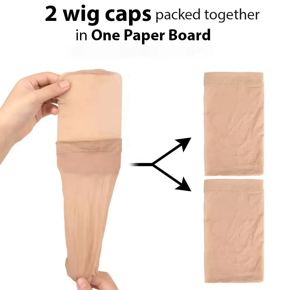 G&T Wig Hot Selling Breathable Elastic Nude Stocking Mesh Dome Wig Cap for Making Wigs Stretchy Nylon Hair Net