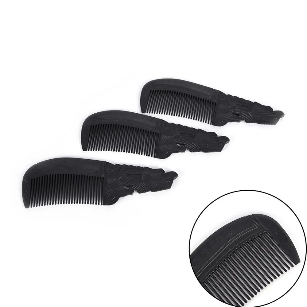 New Black Magnetic Activity Of Nano Health Care Tourmaline Energy Comb Natural Germanium Stone Comb