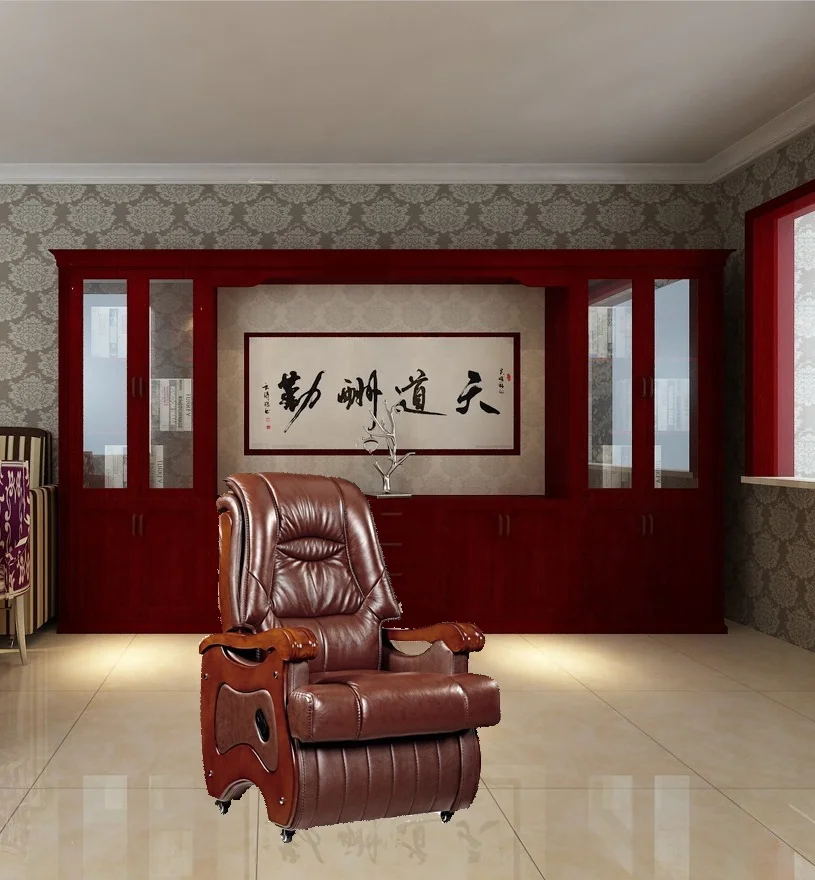 
Luxury Boss Royal King Throne Chair Four-legged Fixed Chair On The Sides 