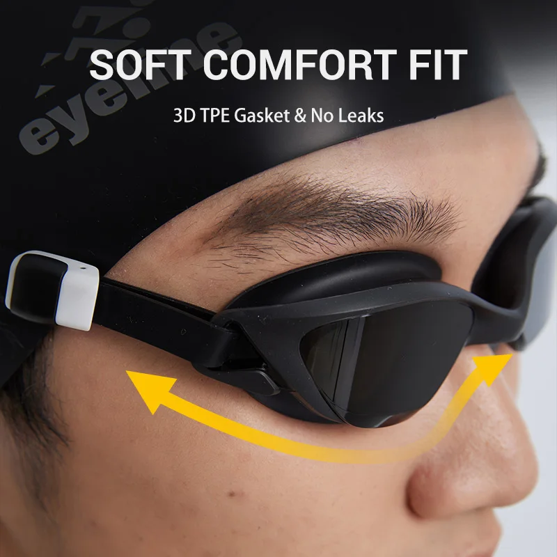 Manufacturers Waterproof Anti-fog Glasses Male And Female Adult Plating Lens Swimming Goggles