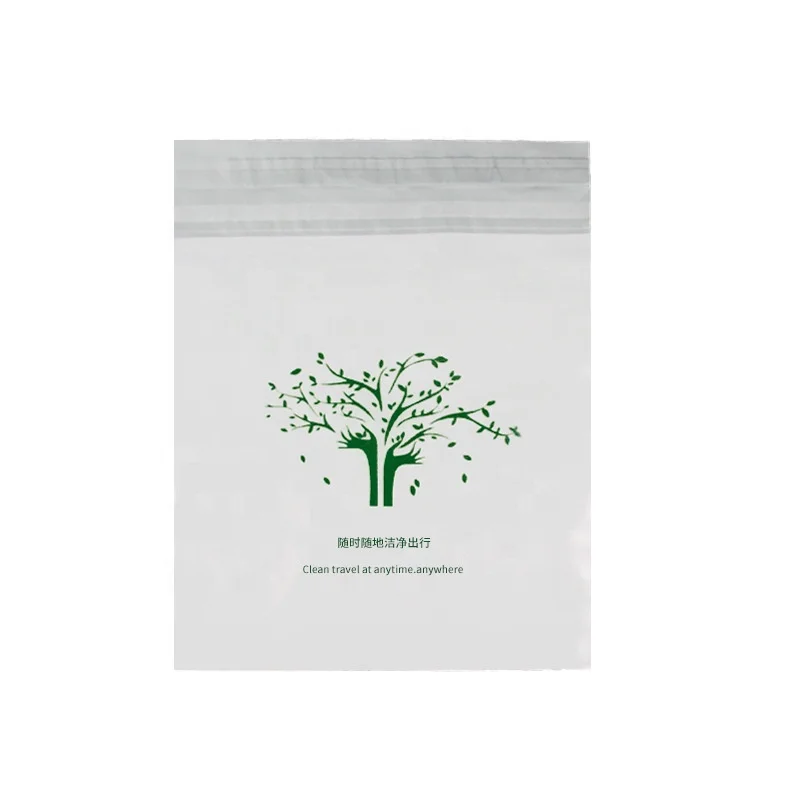 Custom Printed Biodegradable Disposable Garbage Bags Self-adhesive Bags For Cleaning Garbage Bags In The Car