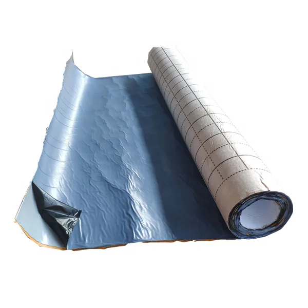 high weather resistance 1.2mm hot melt self adhesive waterproof membrane for swimming pool,tunnel, roofing