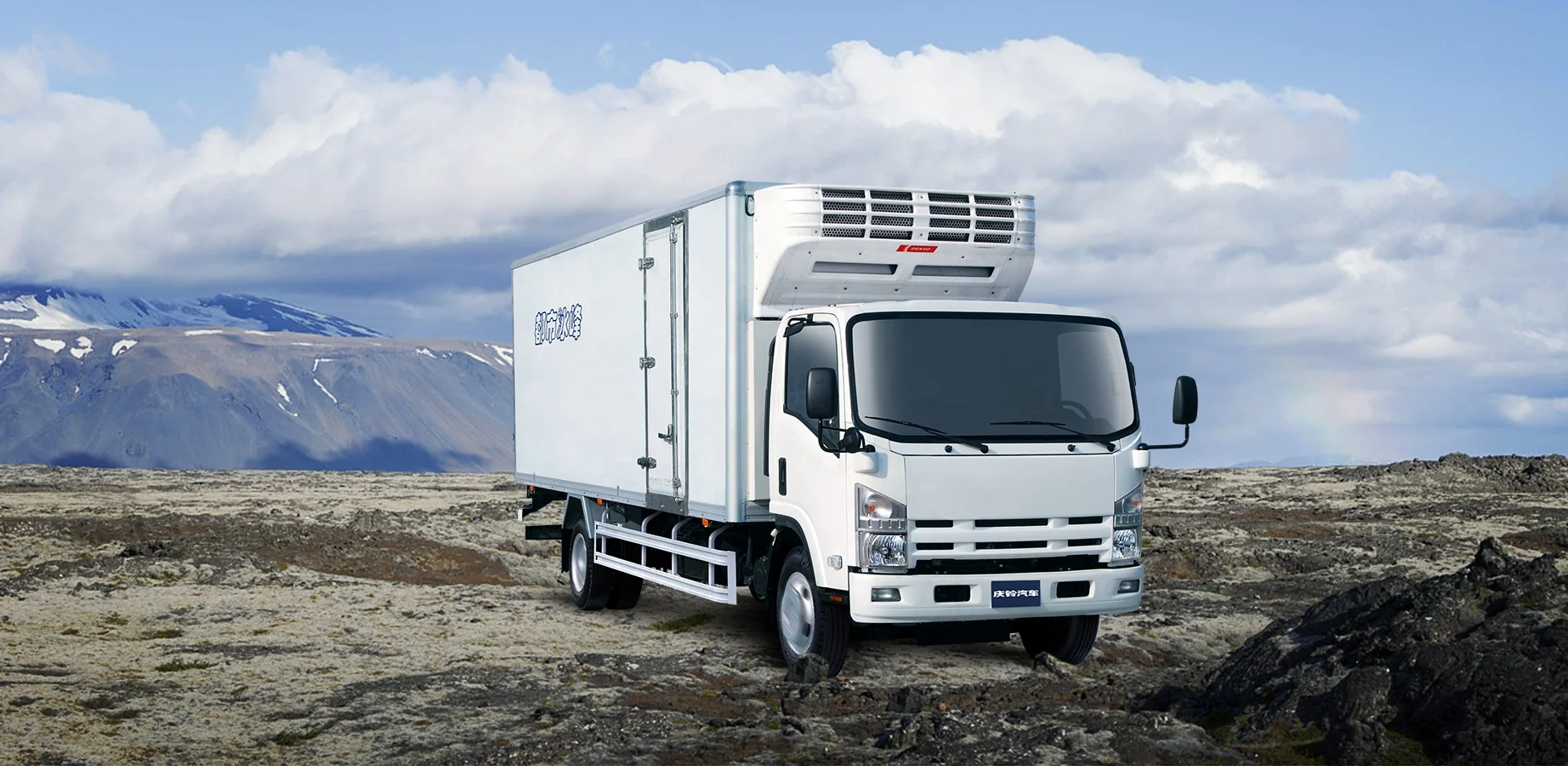 thermoking 5 tons trailer insulated panel small mini van isuzu used new handle food refrigerator trucks freezer for frozen meat