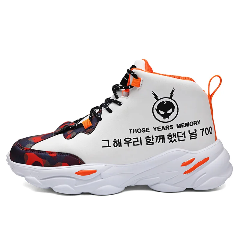 Korean shoes  wholesale Mens footwear 2021 White running sports basketball shoes men luxury shoes