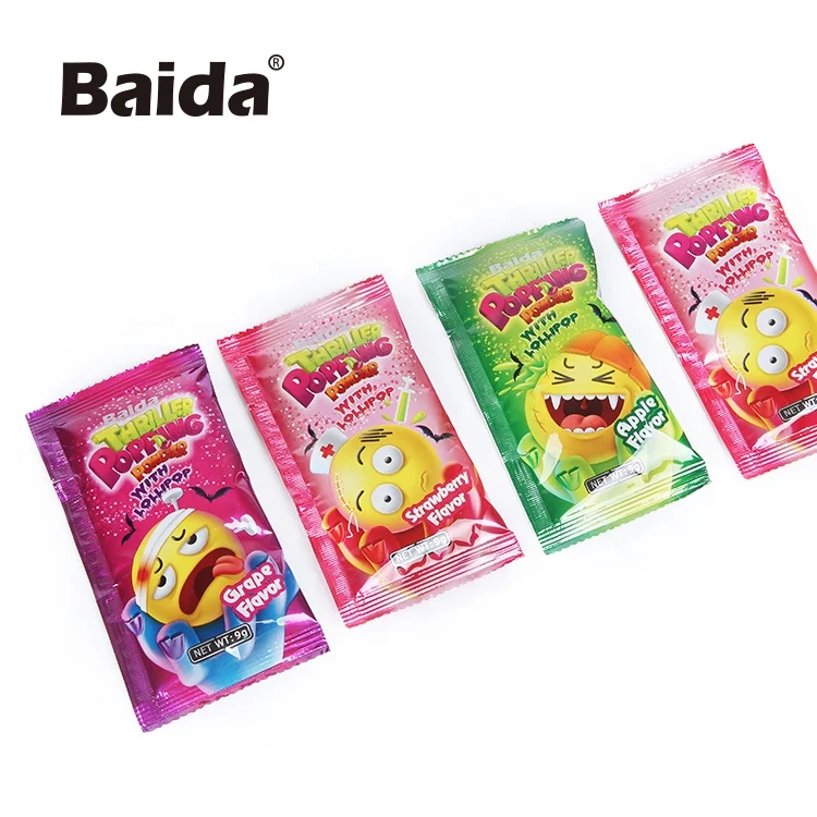 Festival Gift Halloween tricky hard candies and lollipop with display box