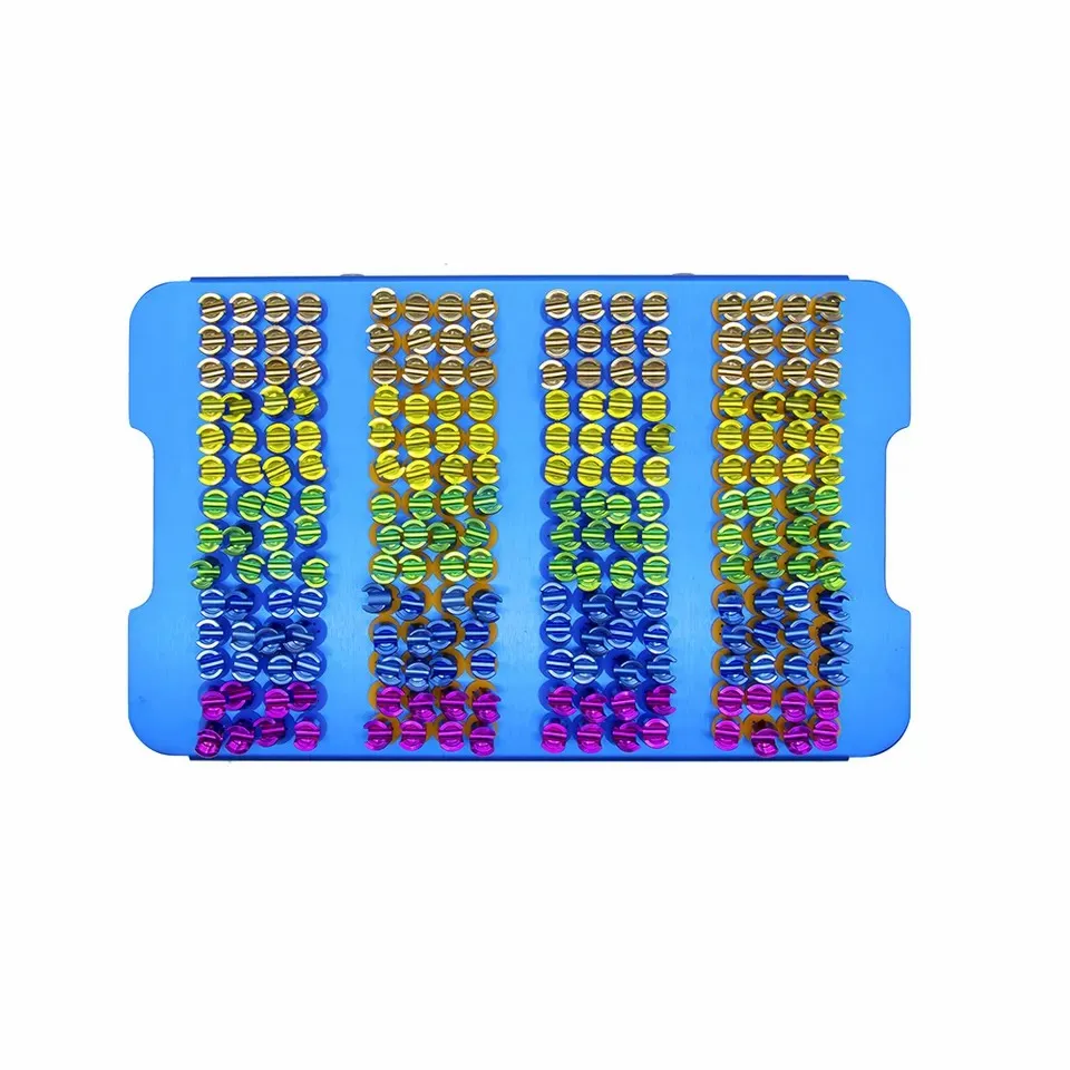 Orthopedic Surgery Sterile Container Spinal pedicle Screw Sterilization Box