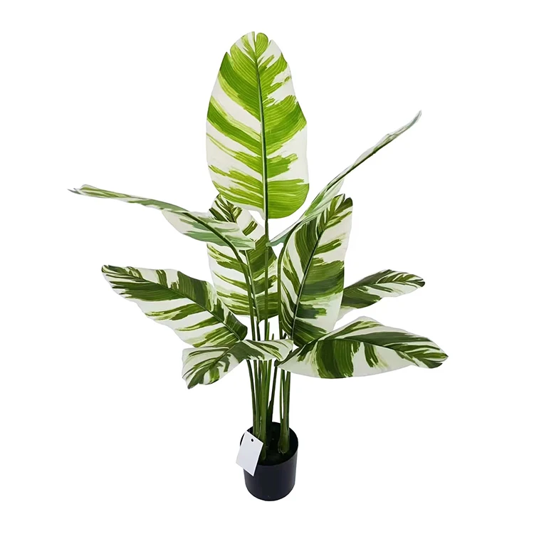 150 cm Banana bonsai fake tree plants artificial banana leaf plants tree for wedding decoration