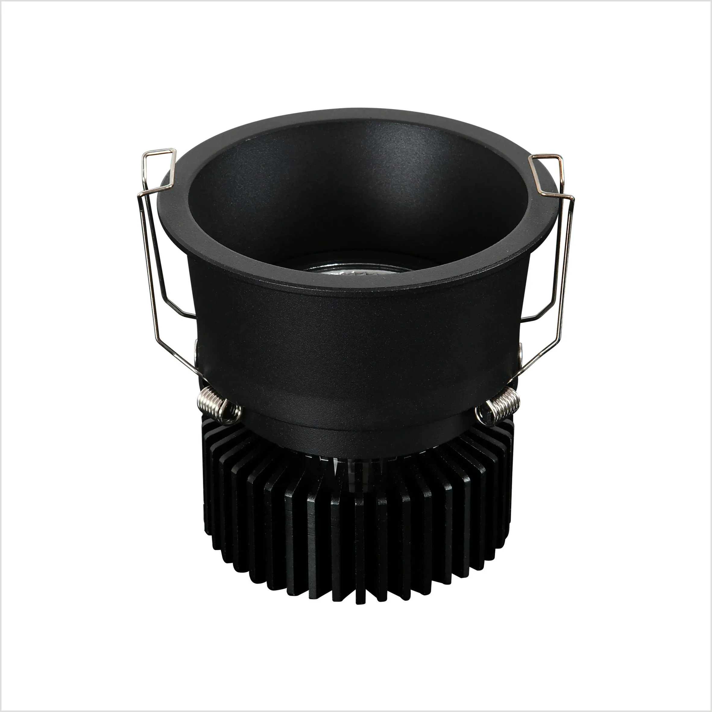 Wholesale Products 2022 Indoor 3CCT Round Spot Ceiling Down Lights Black Commercial Down Light