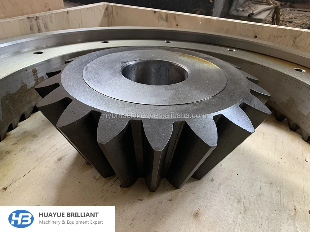 OEM high quality cone crusher spare parts bevel gear set