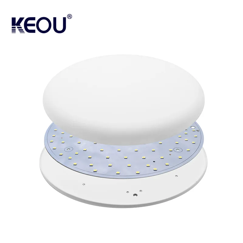 CE TUV CB RoHs 7 inch round led ceiling light panel 24w