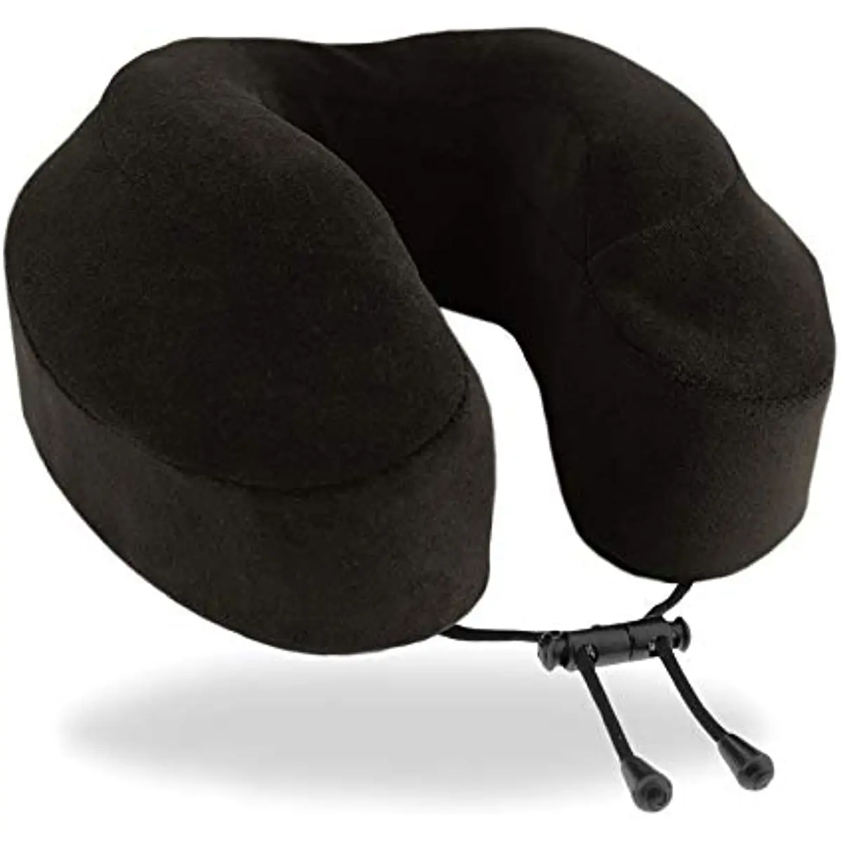 Factory Direct Classic 100% Memory Foam Travel Neck Pillow for Airplanes and Travel 360-Degree Support Backed by Sleep Science