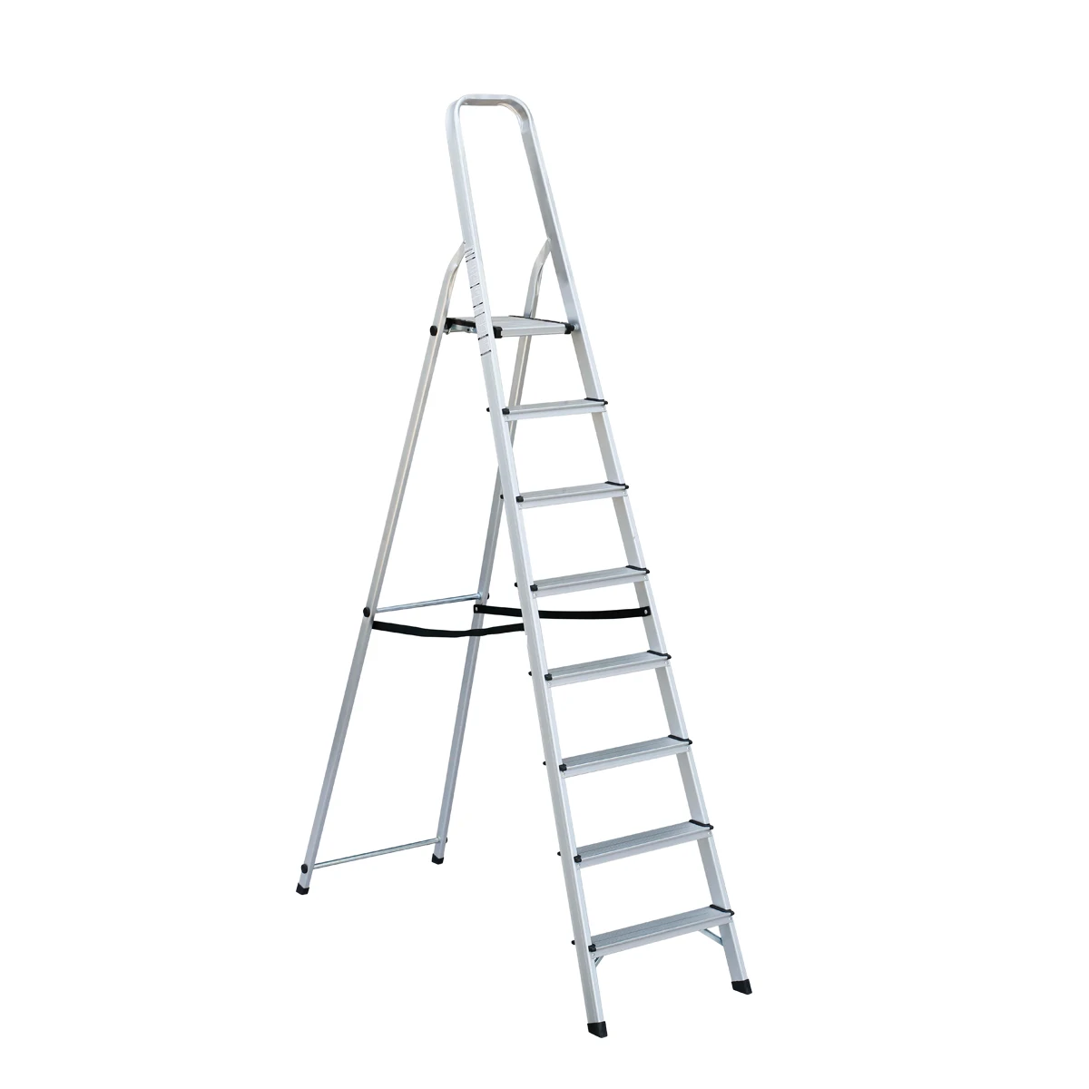 EN131 Approved High Quality Daily Home Use Aluminium Folding Ladder with Handrail