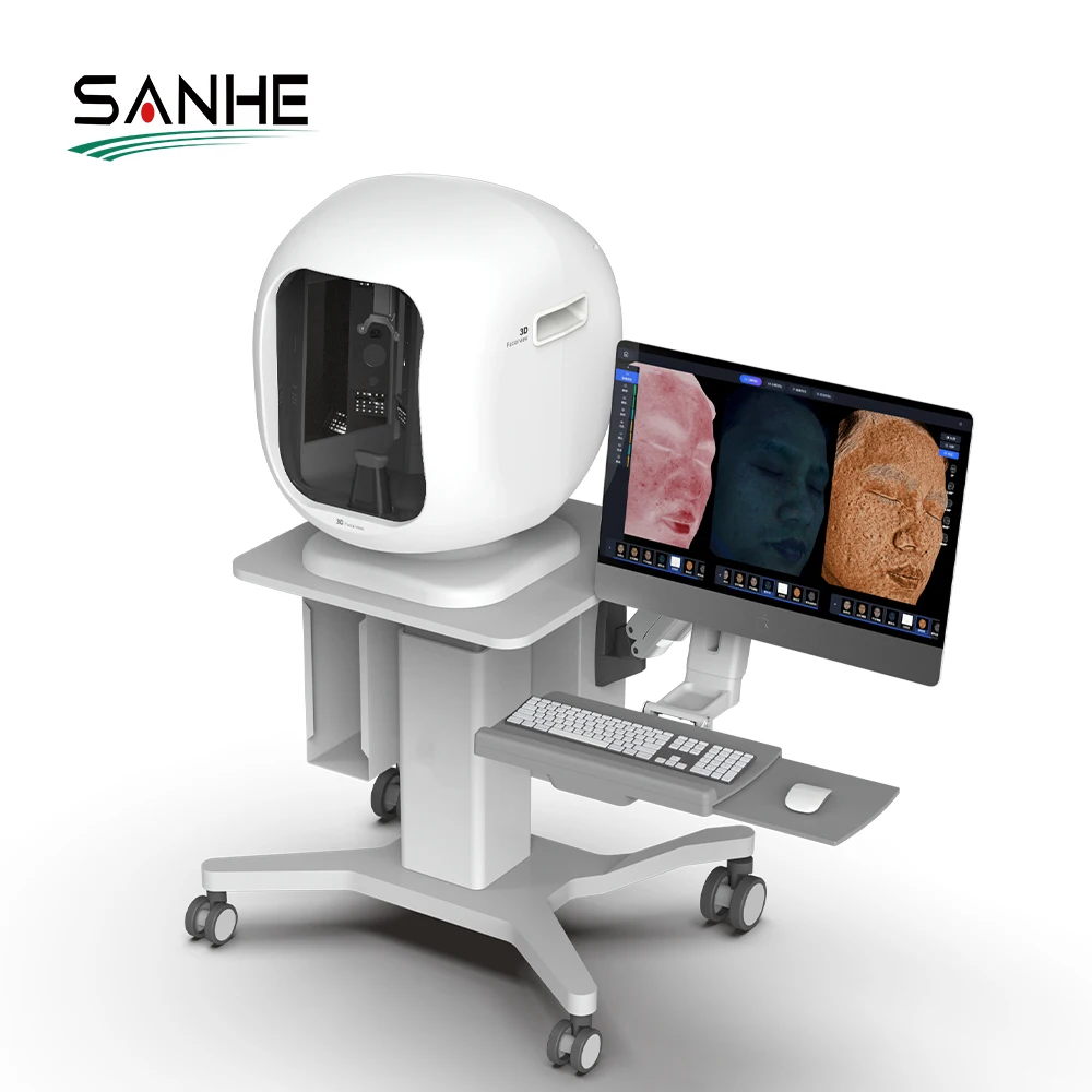 2025 Portable 3d Skin Analysis Machine Facial Uv Lcd Android Wifi Skin Lamp for Skin Analysis
