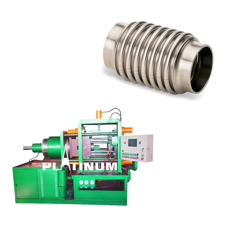 Expansion joint bellow forming machine for air conditioning systems