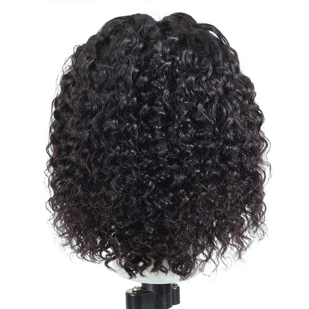Most Popular T Part Human Hair Wig, Wholesale Price Mink Brazilian Hair Wig, Short Lace front Bob Wigs For All Women