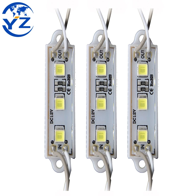 Factory Bottom Price White Red Blue Green Yellow Pink Color DC 12V 24V 0.6W 5054 LED Module For Light Box