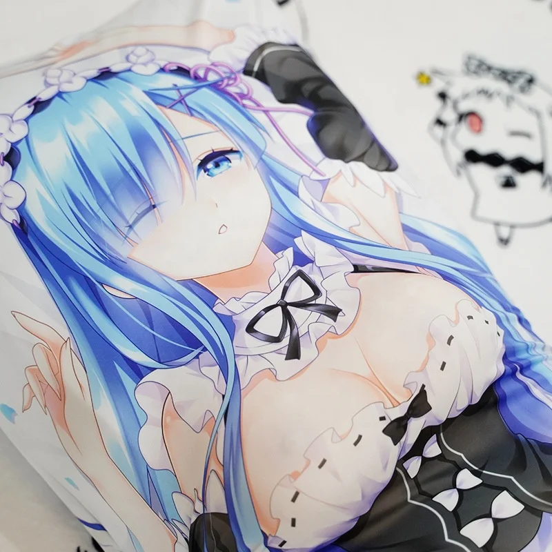 Wholesale Custom Size 50*150cm Printing 2way Peach Skin Cartoon Anime Decorative Body Pillow Case Cover Pillowcase