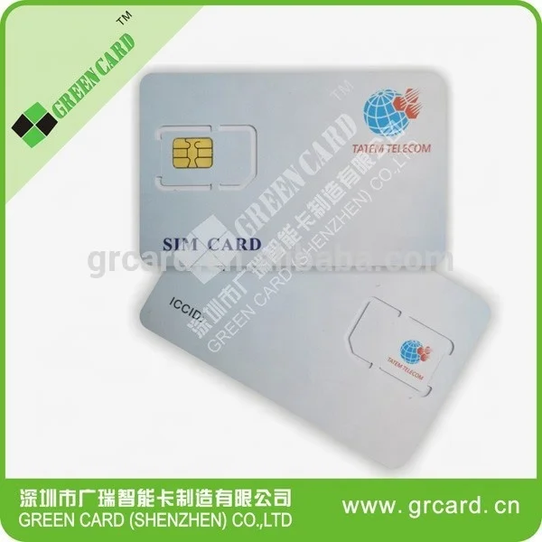 
Mini Micro Nano Size China Factory Blank Programmable Mobile Phone 128K Sim Card Anonymous For Europe Telecom With Free Printing 