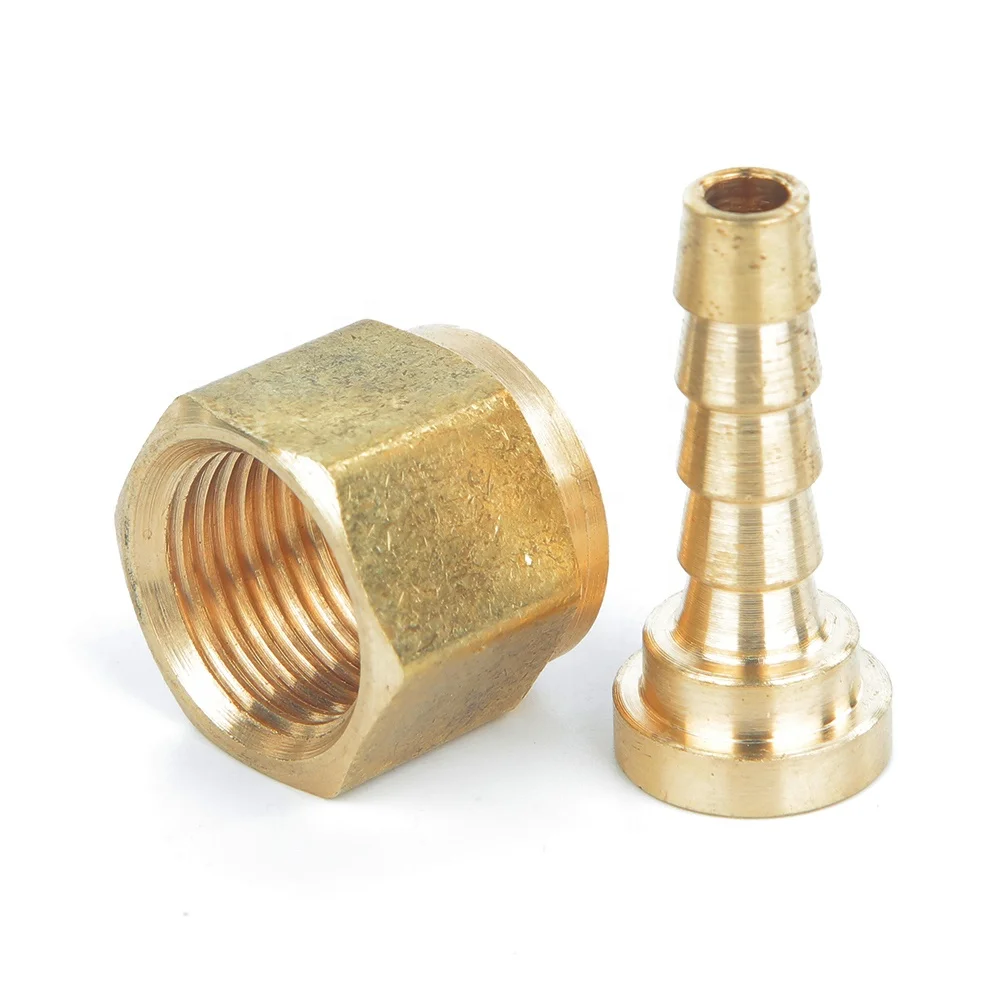 Brass Swivel Hose Barb Connector fitting (I.D X O.D)