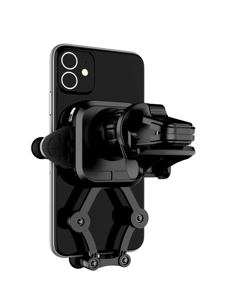 
Universal 360 degree smart gravity bracket air vent mount automatic induction car wireless charger mobile phone holder 