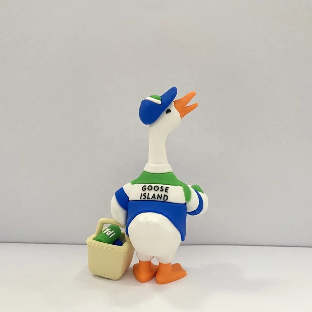 ПВХ 3D утка кукла на заказ детская ручная доска игрушка ПВХ резиновая маска кукла