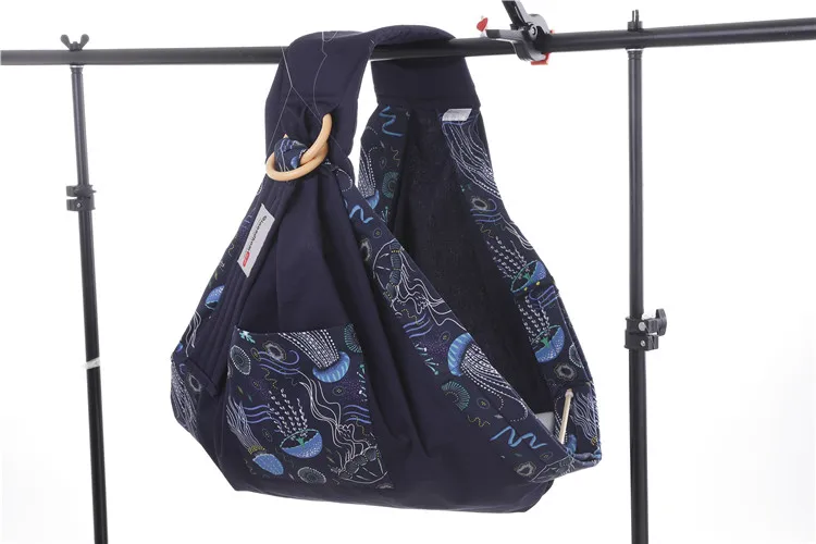 2019 wholesale comfortable breathable mesh and cotton baby sling carrier