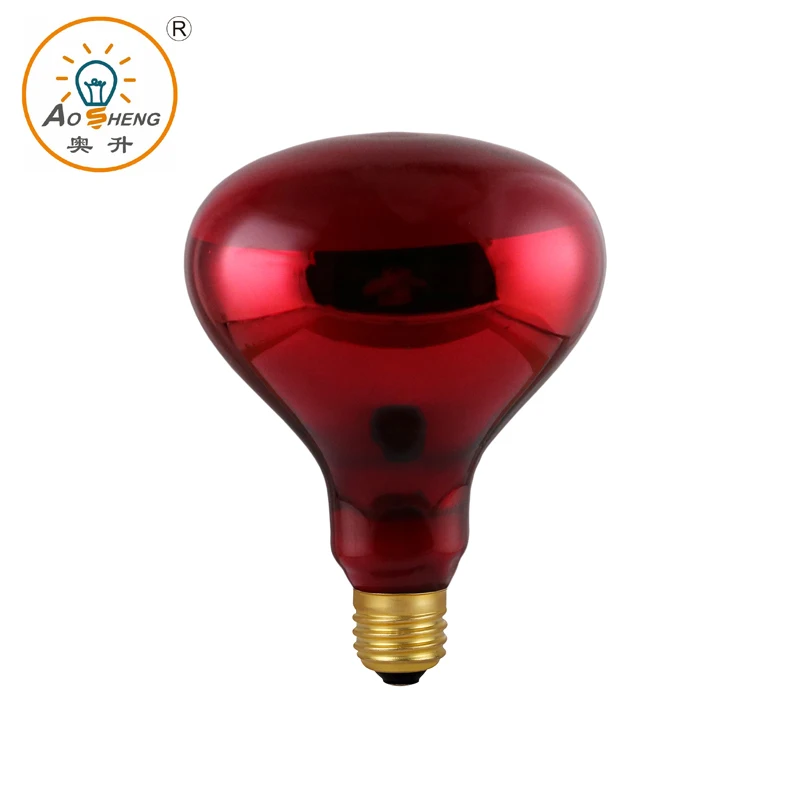 R125 Infrared Light bulb R40 Beauty light bulb R40 Sauna bulb 120V/240V250W 375W