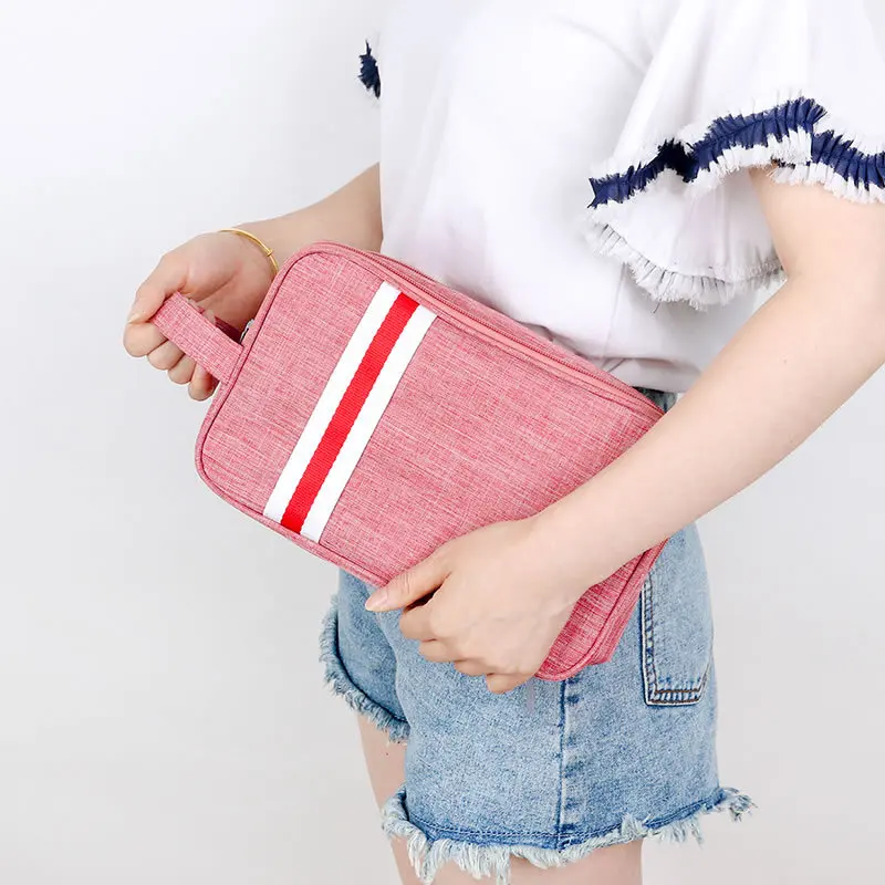 New Female wash makeup handbag men Dry and wet separation toiletry bag Travel business storage bag wholesale