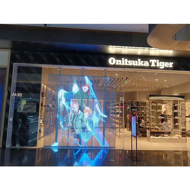 High Refresh P3.91-7.82 P10-10 semi outdoor transparent led screen advertising led panel glass window led display