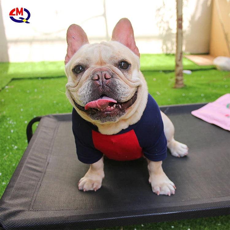 factory price private label durable steel frame elevated cool pet bed raised dog bed