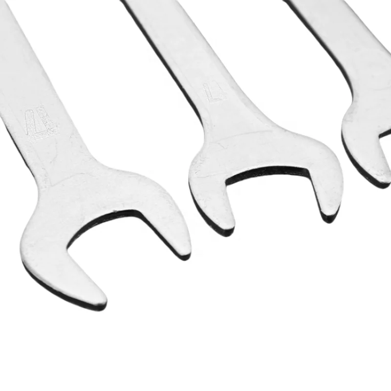 Manufacturers directly supply a complete specification of double-ended manual fixed wrench dual use stamping closed wrench