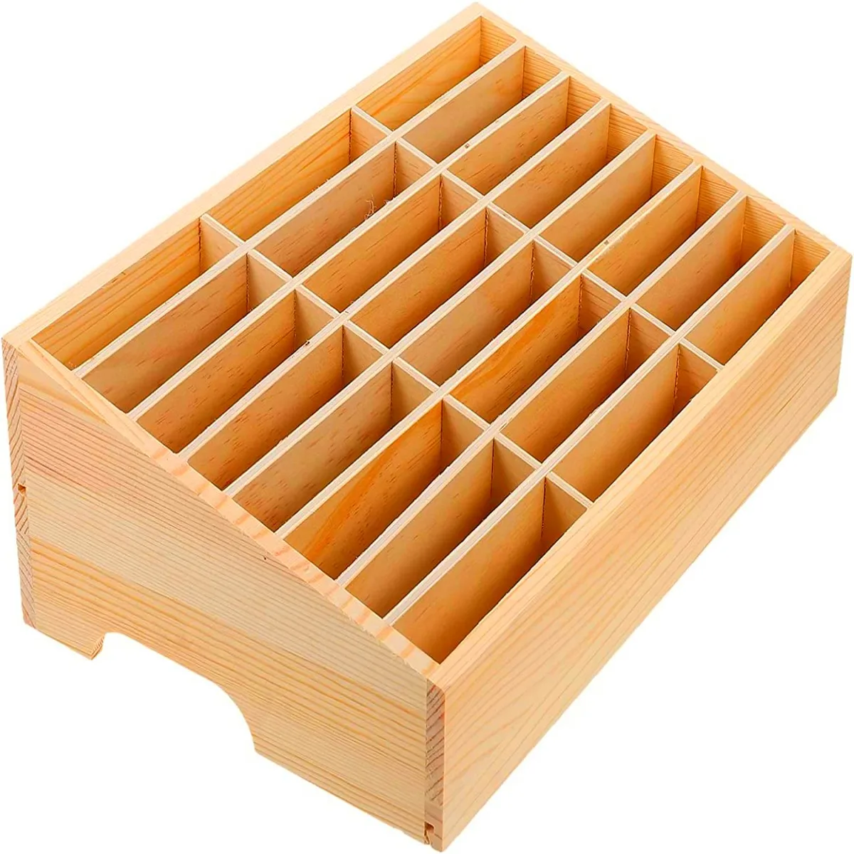 Wooden Organization Box with Drawers,Tabletop wooden Desk Organizer for Office  Bamboo Organization Box