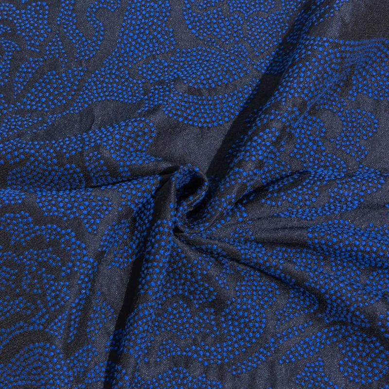 KEER Factory Custom Wholesale TDMJ875N wholesaled breathable elastic cotton  polyester brocade  SPANDEX fabric for clothing jacquard fabric