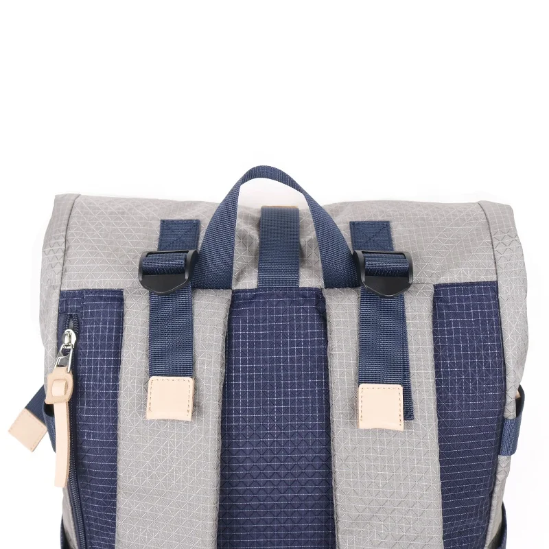 CHANGRONG Custom Casual waterproof polyester lightweight Roll top laptop casual sports backpack man