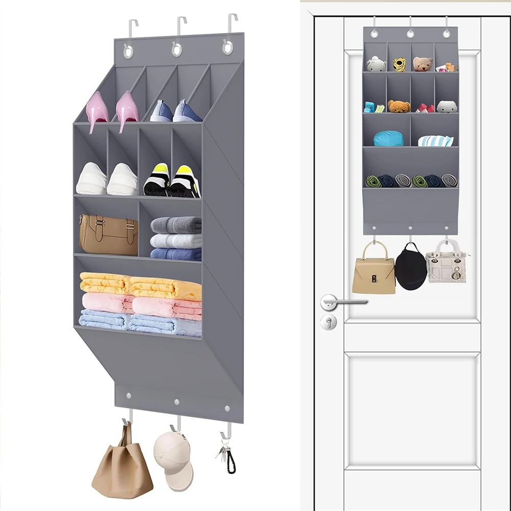 Over the Door Shoe Organizer Hanging Door Shoe Rack for Closet Large Shoe Storage Holder