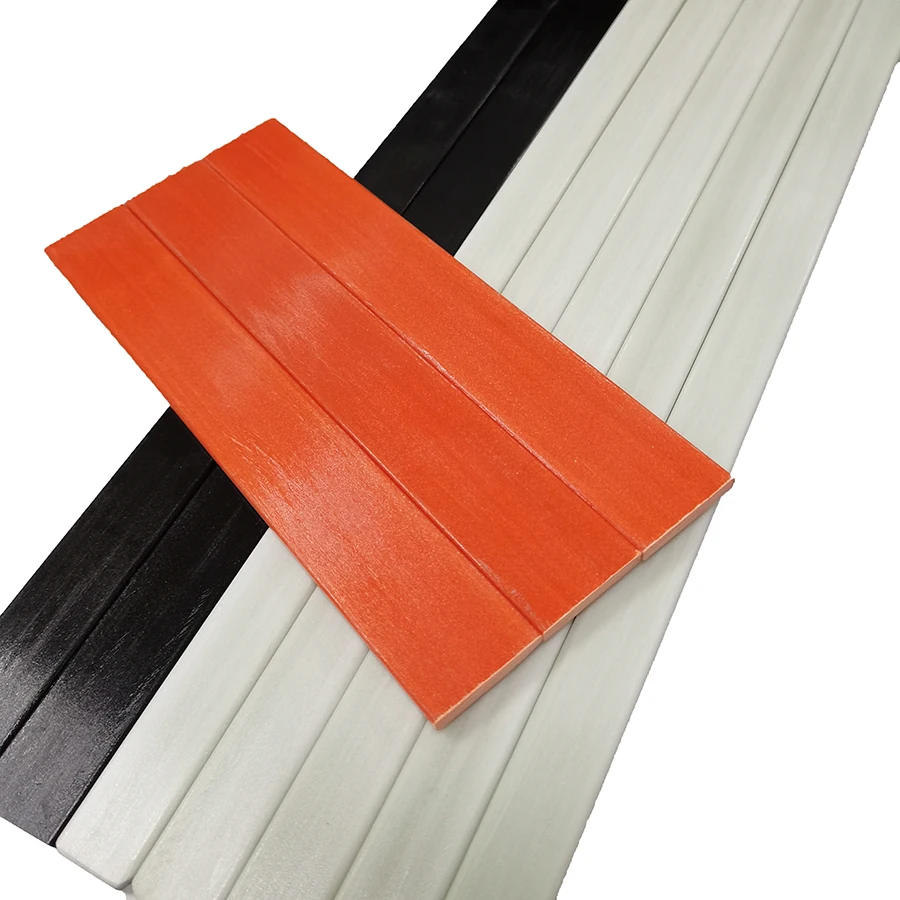 Unsaturated Vinyl Epoxy Resin Fiberglass Products Flat Strip FRP Pultruded Profile