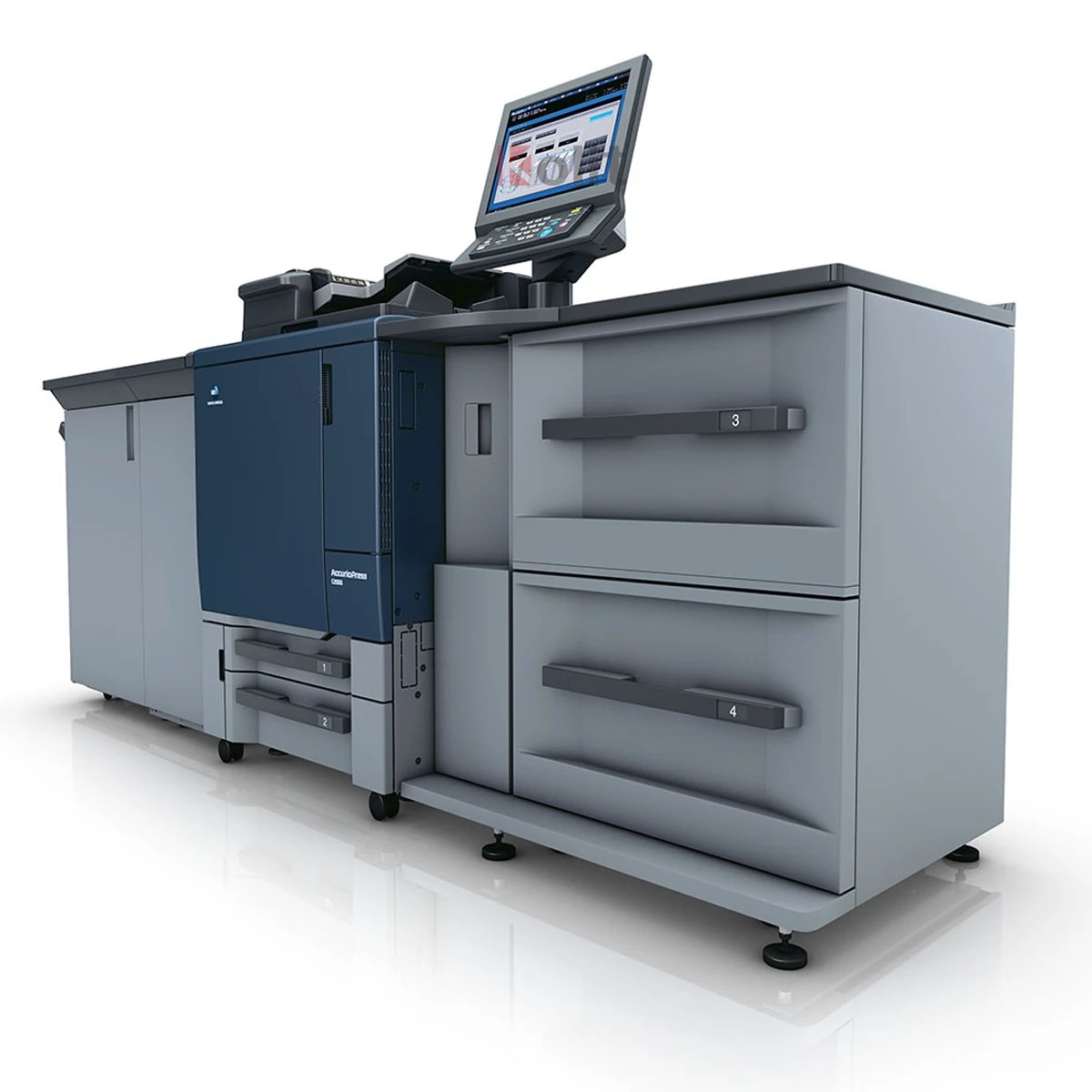 Multifunction Production Colorful Remanufactured Photocopier machine For Konica Minolta C2060