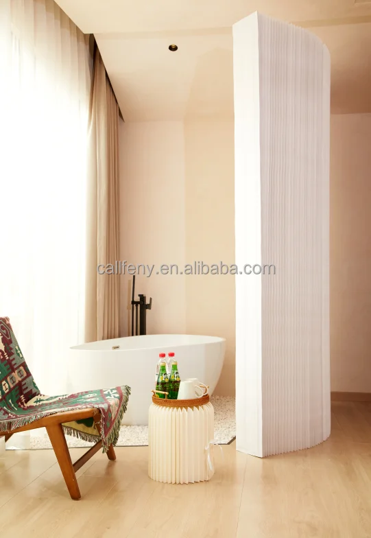 custom made display rack honeycomb paper partition wall paper
