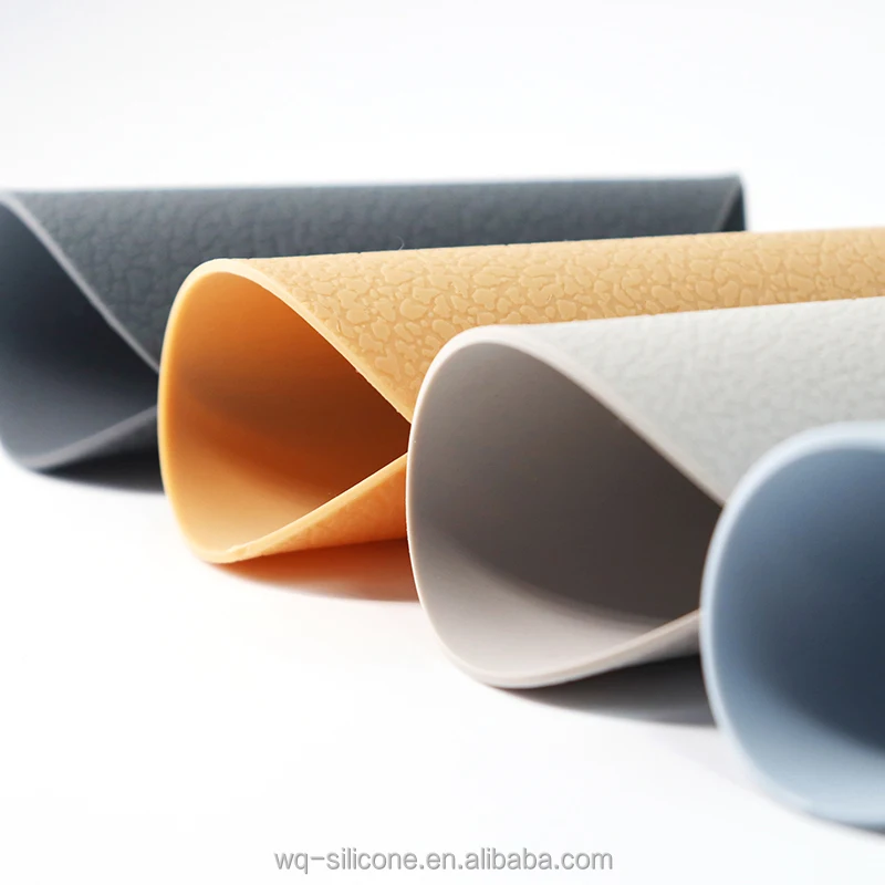 Leather Textural Extra Large Silicone Mats for Countertop Counter Table Protector Desk Saver Pad Placemat Nonstick Nonskid Pad