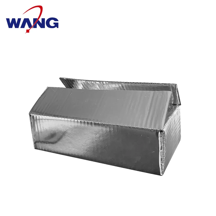 Waterproof and moisture-proof double-sided aluminum coated insulated carton Aquatic products packaging express box