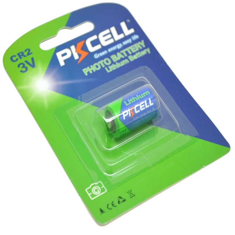 PKCELL 2021  New non-rechargeable small lithium 3v cr123 CR123A battery for flashlight